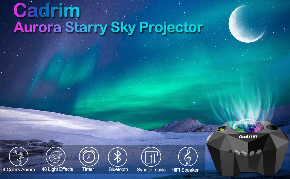 Cadrim Star Aurora Projector