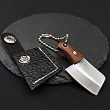 Leather Sheath & Keychain