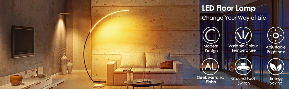 Circle Standing Lamp