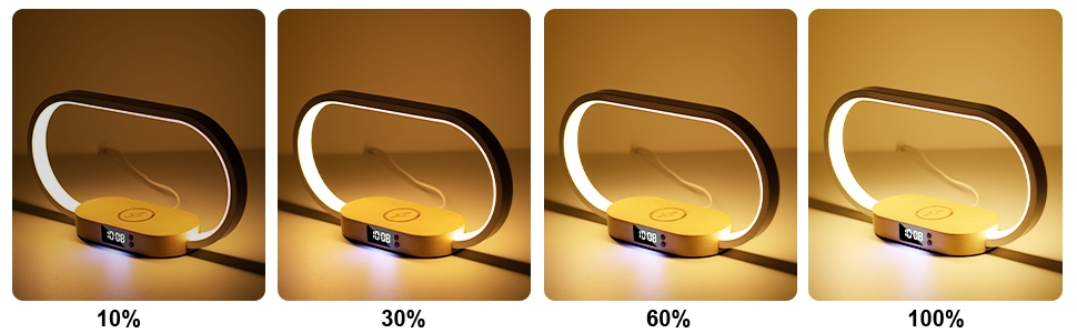 Stepless Dimming 3 Color Modes, Touch Lamps for Bedroom
