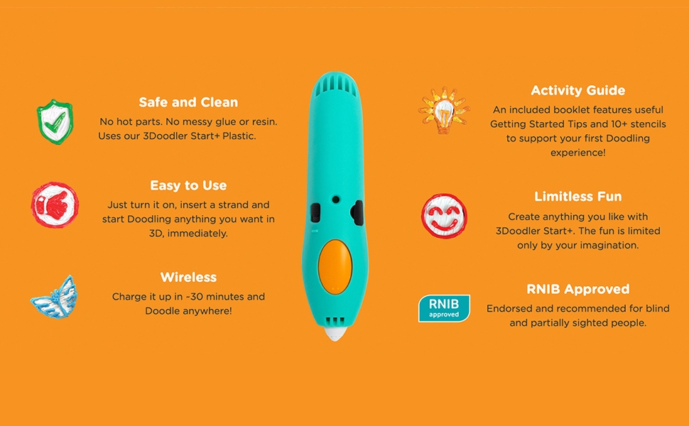 3Doodler Start+ 3D Printing Pen
